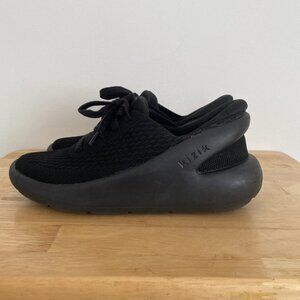 Kizik Athens Black Shoes Women's Size 7 Hands Free Slip On Sneakers